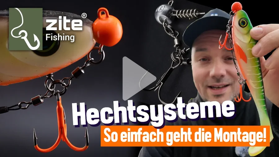 Angel mit System! - Die neuen Hechsysteme von Zite bringen das Raubfischangeln auf ein neues Level!