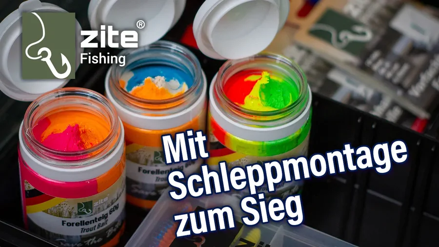 Mit Forellenteig und Schleppmontage zum Sieg - Hol dir deine Rekordtrutte!