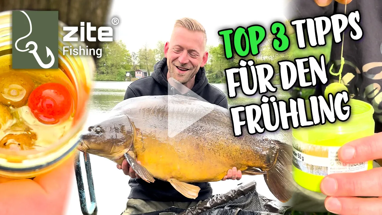3 Tipps zum Karpfenangeln im Frühling - So boostest du deine Chancen dramatisch!
