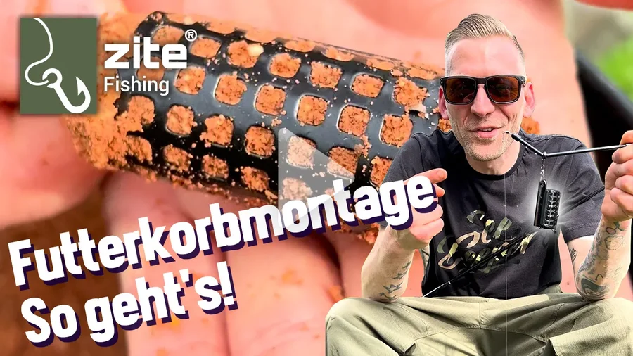Futterkorbmontage ganz einfach! So mischt du dein Angelfutter richtig an und nutzt Futterkörbe