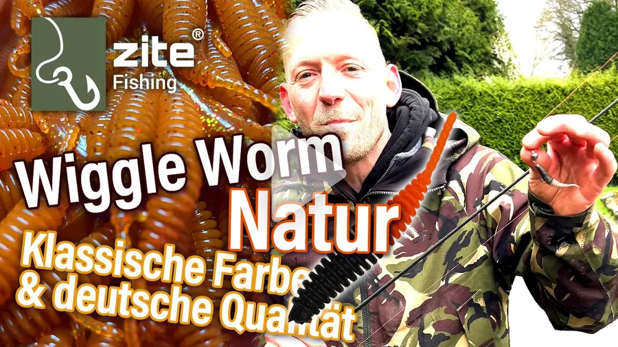 Sonniger Tag aber keine Forellen? Wiggle Worm Nature-Mix ist dein Ass im Ärmel am Forellensee