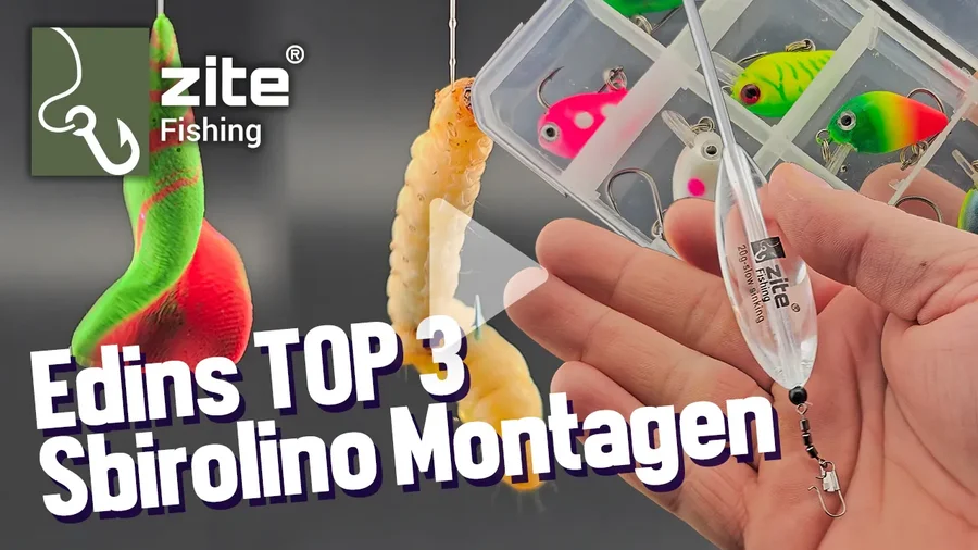 Edins TOP 3 Sbirolino Montagen - Forellenangler müssen diese einfach kennen!