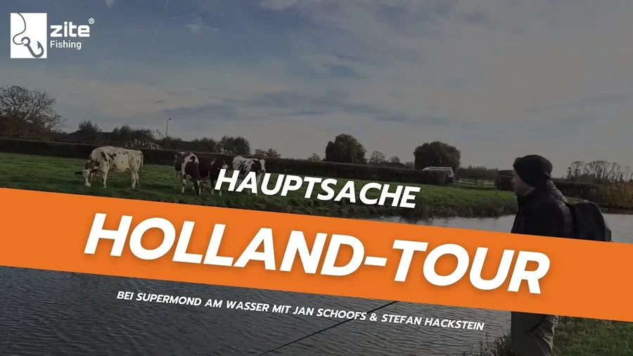 Barsch, Zander Hecht - Hauptsache Holland: Planlos spontane Supermond-Angeltour mit Jan & Stefan