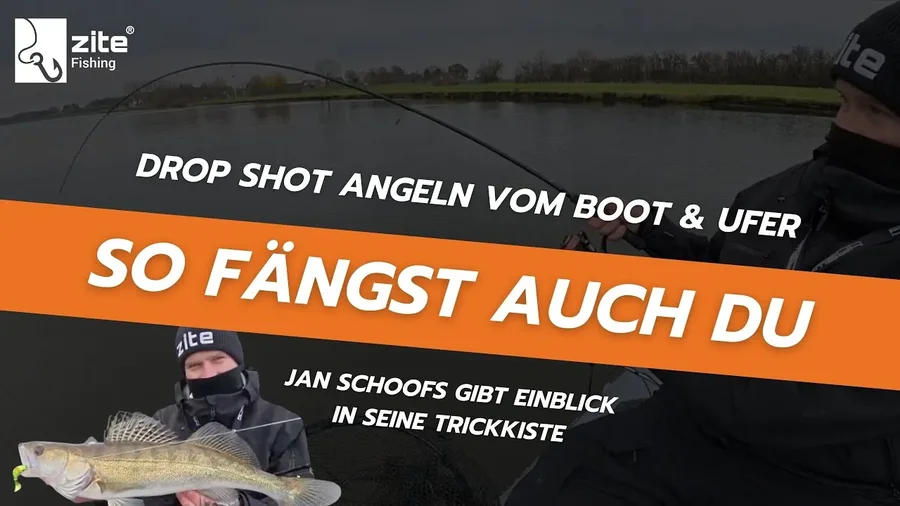 Drop Shot Angeln: So maximierst du deine Fangerfolge von Boot & Ufer - Jan Schoofs' Tipps & Tricks!