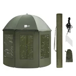 Schirmzelt Geschlossen als Angelschirm Zelt 250cm Zite Fishing