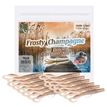 12x Creature Bait Gummiköder 7,5cm Frosty Champagne Zite Fishing