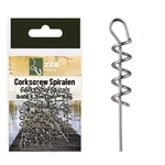Zite Fishing Corkscrew Korkenzieher Spiralen Gummiköder 4,2cm x 1mm 15 tlg.