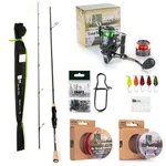 Zite Fishing Ultra Light Set 190cm Forellen-Rute mit UL Angel-Rolle, 8fach geflochtener Schnur und viel Angel-Zubehör