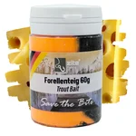 Forellenteig Special Edition Käse schwarz/orange 60g Forellenköder Zite Fishing