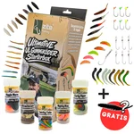 XXL Forellen Gummiköder Set - UL-Köder Bundle mit Mighty Mag, Curly Viper, Twerky Tailer & Haken + GRATIS ÜBERRASCHUNG