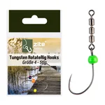 Zite Fishing Tungsten RotateRig Hooks Gr. 4 – Rotationshaken mit Tungstenperle & Tönnchenwirbel für Forelle