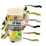 Lil' Viper Schock Mix 4,5cm 12 Stück Knoblauch Aroma Gummiköder fürs UL-Angeln