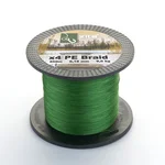 Angelschnur 4-Fach geflochten grün 0,18mm 550m Spule Zite Fishing