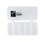 Zite Fishing Kleinteilebox mit 5 Fächer 13x 6,5 x 2,5 cm