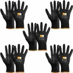 Zite Tools Schnittis 5 Paar Handschuhe Größe 5 Orange Set