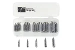 Drop Shot Blei Gewichte Sortiment in Box 3,5-14g Zite Fishing