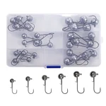 Zite Fishing Jigkopf-Sortiment 25 Stück in Box 5-20g