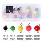 Cheburashka Wechsel-Bleie Bunt Farbig 5-14g Set in Box Zite Fishing