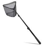 Kescher Gummiert Schwarz mit Easy-Teleskopfunktion 2,70m Zite Fishing