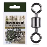 Spinnwirbel Ton Swivels Angelwirbel Gr. #4 35kg 20 Stück Zite Fishing 