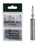 Drop Shot Blei mit Clip 5 g 5 Stück Set Zite Fishing