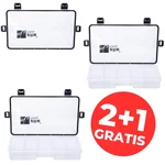 Zite Fishing 2+1 Set handliche wasserdichte Sortimentsbox 3 Stück