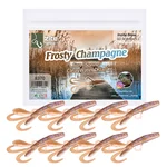 Gummiköder Krebsimitat Barsch & Zander Angeln Inzite Braw Frosty Champagne 8 STK Zite Fishing