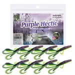 Gummiköder Krebsimitat Barsch & Zander Angeln Inzite Braw Purple Hectic 8 STK Zite Fishing