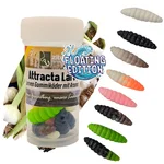Attracta Larv Forellenköder Allround Mix Knoblauch Aroma Floating Edition 3,5 cm 8 St. Gummiköder