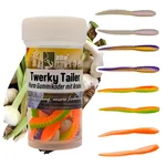 Zite Fishing Twerky Tailer Shiny Mix Knoblauch 7 cm 8 STK 3in1 Gummiköder Forelle