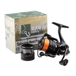 Zite Fishing Spinning Reel Pro 2000 bespult Spinnrolle mit Frontbremse 8+1 2 Aluminiumspulen für Spinnfischen