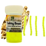 Salmy Beads Bienenmadenöl gelb 8 mm 60 Stück Köder Trout Eggs Zite Fishing