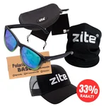 Zite Fishing Sommer-Set: Cappy + Polarisationsbrille Basulo + Schlauchschal