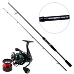 Zite Fishing Inzite Base Stick Perch 225cm 5–20g Barschrute mit Spinning Reel Base 2000 Angelrolle 5+1