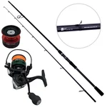 Zite Fishing Inzite Base Stick Pike 255cm 30–85g Hechtrute mit Spinning Reel Base 4000 bespult Angelrolle 5+1