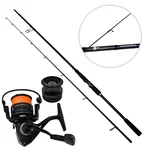 Zite Fishing Inzite Pro Stick Zander 255cm 15-55g Zanderrute mit Spinning Reel Pro 3000 bespult Angelrolle 8+1