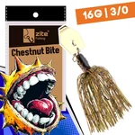 Inzite Blader Bladed Jig 16 g – Haken 3/0 – Chestnut Bite – Starke Vibration & Trailerfähig