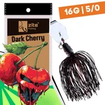 Inzite Blader Bladed Jig 16 g – Haken 5/0 – Dark Cherry – Starke Vibration & Trailerfähig