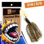 Inzite Blader Bladed Jig 21g – Haken 5/0 – Chestnut Bite – Starke Vibration & Trailerfähig