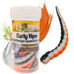 Zite Fishing Curly Viper Turbo Knoblauch 6,5 cm Rotationsköder für Forelle 8 Stück