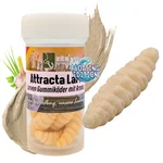 Attracta Larv Creme Knoblauch Aroma Floating Edition 3,5 cm 8 STK Larven Imitat Gummi