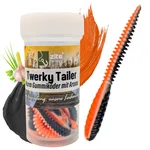 Zite Fishing Twerky Tailer Turbo Knoblauch 7 cm 8 STK 3in1 Gummiköder Forelle