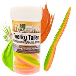 Zite Fishing Twerky Tailer Rainbow Knoblauch 7 cm 8 STK 3in1 Gummiköder Forelle