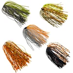 Zite Fishing Skirts Sortiment 5 Stück – Silikon Jig Skirts für Barsch & Zander