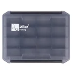 Tackle Box 20,5 x 15,5 x 3,5 cm – Transparente Köderbox mit variablen Trennwänden & abnehmbarem Deckel