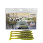 Inzite Shad Green Pumpkin 15,5 cm Gummifisch – UV-aktiv für Zander & Hecht – 4 Stück