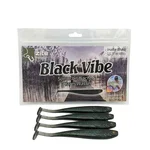 Zite Fishing Inzite Shad Black Vibe Gummifisch 15,5 cm – 4 Stück – Zander & Hecht