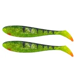 Zite Fishing XL Inzite Flanker Gummifisch Lightning Perch 23,5 cm - Großhecht Köder im 2er Pack