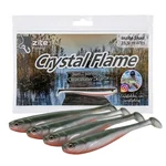 Zite Fishing Inzite Shad Crystal Flame 15,5 cm Gummifisch Hecht Zander 4 Stück