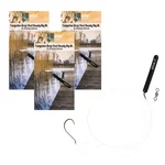 Zite Fishing Tungsten Drop Shot Ready Rig #L 3er Set – Fertigmontage für Barsch, Zander & Hecht